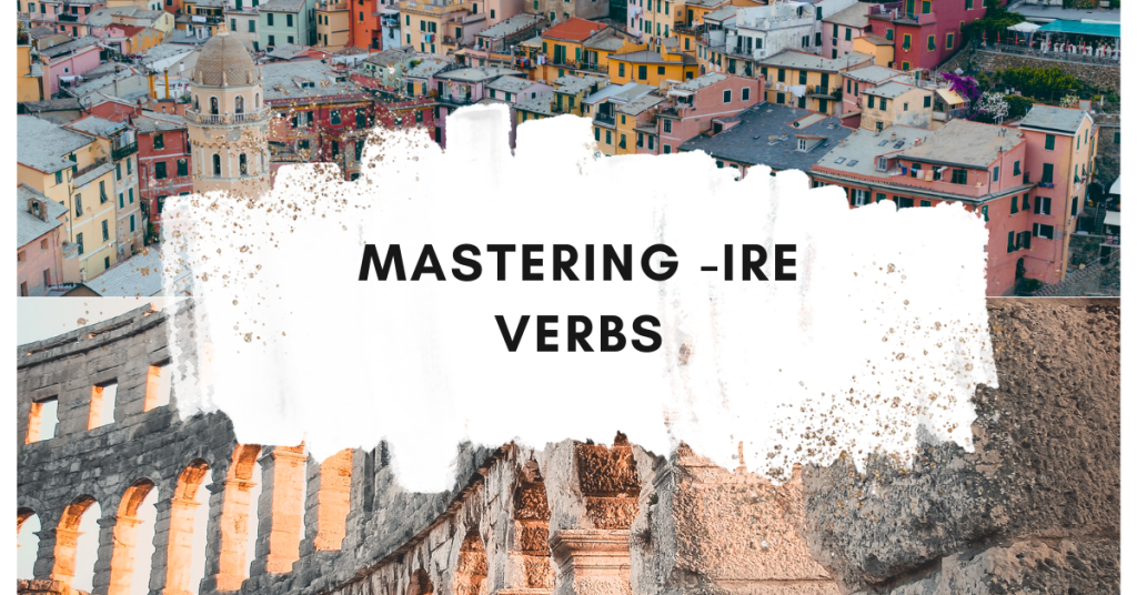 IRE verbs in Italian